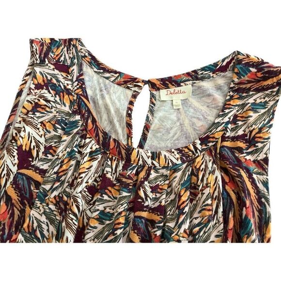 ANTHROPOLOGIE Delletta Sleeveless Knit Top XL - Picture 5 of 5